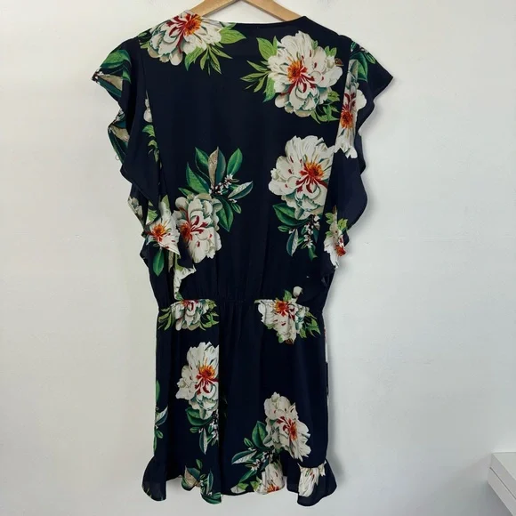Umgee Black Floral Romper - Picture 11 of 11
